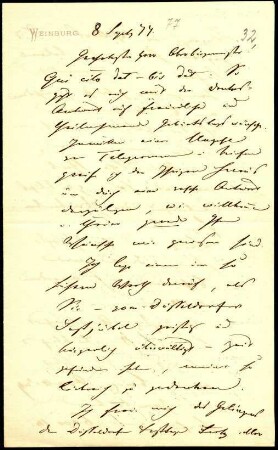 5-10-3-2.0000: Carl Anton, Fürst von Hohenzollern-Sigmaringen; diverse Schreiben ff.: Dank für Geburtstagsglückwünsche; Privates