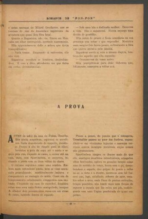 A prova