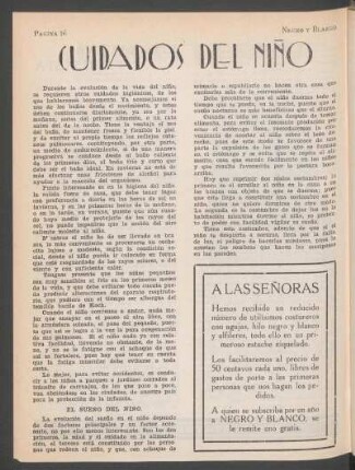 Cuidados del niño