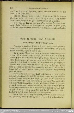 Sechsundzwanzigster Abschnitt. Die Anfertigung der Handlungsbücher