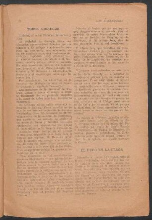 El dedo en la llaga