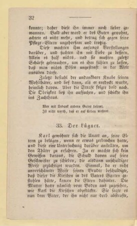 33. Der Lügner