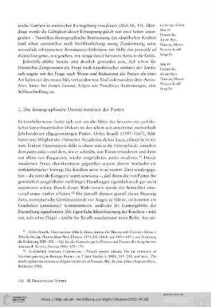 1. Die ikonographische Unbestimmtheit der Putten