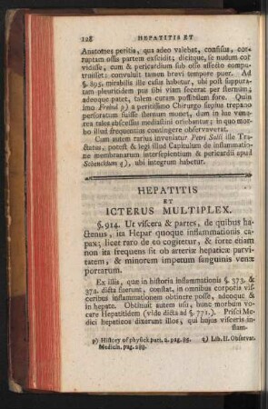Hepatitis Et Icterus Multiplex