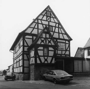 Fachwerkwohnhaus; Otzberg, Bismarckstraße 4