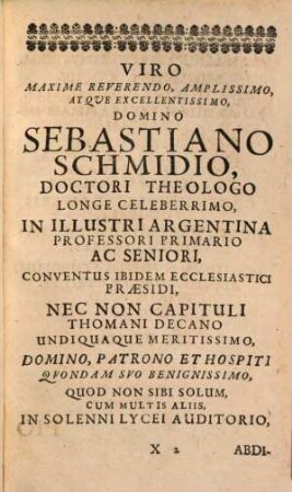 Memoriae Theologorum Nostri Seculi Clarissimorum Renovatae Decas ..., 3