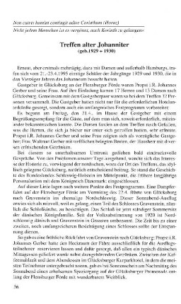 Treffen alter Johanniter