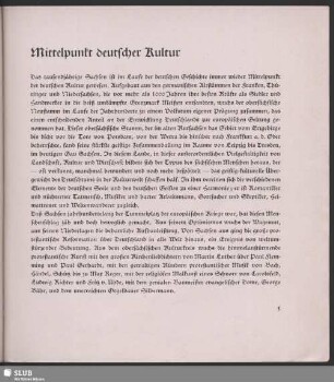 Mittelpunkt deutscher Kultur