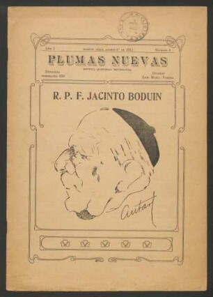 [Retrato de] R. P. F. Jacinto Boduin