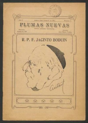 [Retrato de] R. P. F. Jacinto Boduin