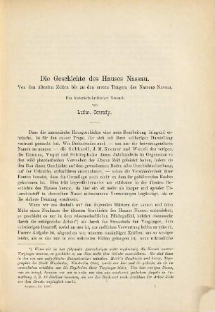 Annalen des Vereins für Nassauische Altertumskunde und Geschichtsforschung. 26. 1894