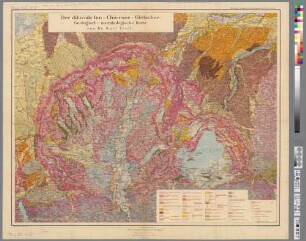 Der diluviale Inn-Chiemsee-Gletscher : geologisch-morphologische Karte