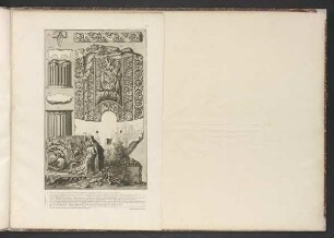 Antike Fragmente (Piranesi, Trofei di Ottaviano Augusto)