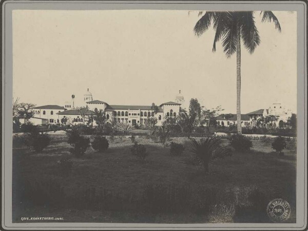 Hôpital de Gouv. Côté terre