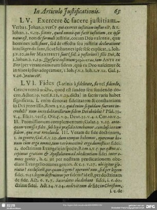 LVI. Fides …