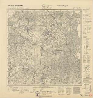 2270 Pollnitz, Topographische Karte 1:25000 (4cm - Karte)