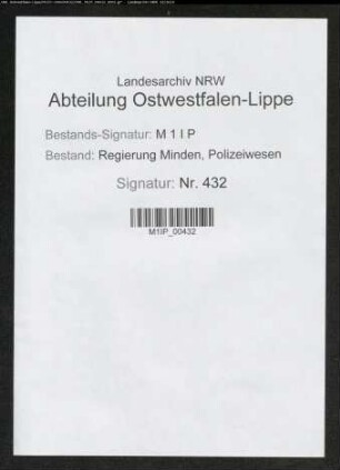 Patriotische Zeitung in Minden