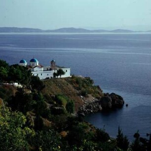 Chios. Die Moni Panagias Myrsiniotissis