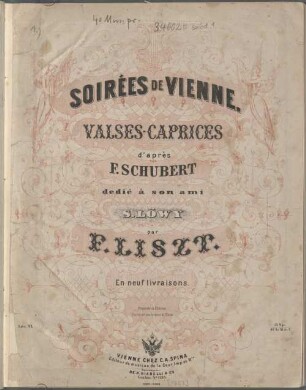 Soirées de Vienne : valses-caprices d'après F. Schubert, 6