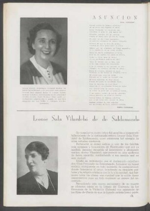 Asunción : [Necrología de] Señora María Everilda Dupont Ponce de León de Santome