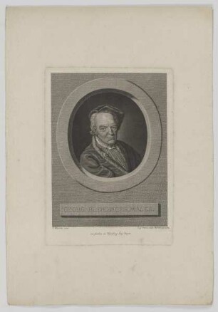 Bildnis des Georg Blendinger