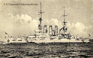 Kriegsmarine - SMS "Schleswig-Holstein", Linienschiff