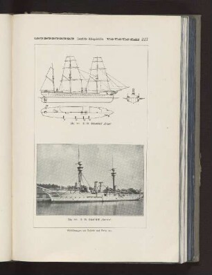 Fig. 334 S. M. Schulschiff "Olga" Fig. 335 S. M. Schulschiff "Carola"