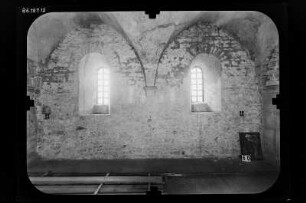 Ermsleben (Falkenstein/Harz-Ermsleben). Konradsburg (um 1200). Chor. Inneres