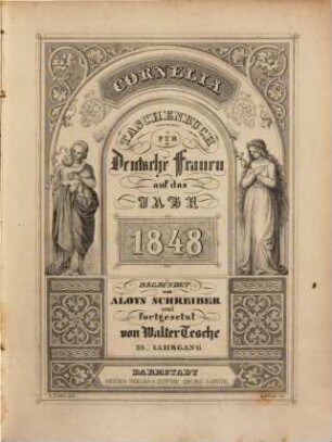 Cornelia : Taschenbuch für deutsche Frauen. 1848 = Jg. 33