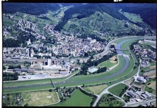 Gengenbach: Kinzigtal von Süden, mit Gengenbach