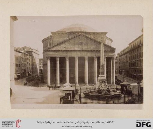 923 Pantheon d'Agrippa Roma