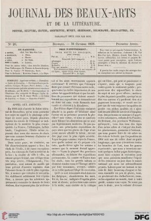 Nr. 20 (31. Octobre 1859)
