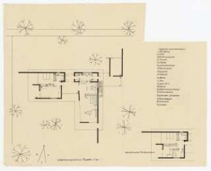 Einfamilienhaus, Düsseldorfer Straße: Erdgeschossgrundriss 1:100