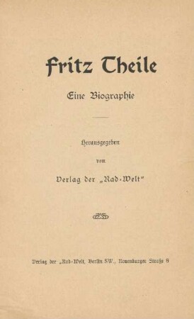 Eine Biographie