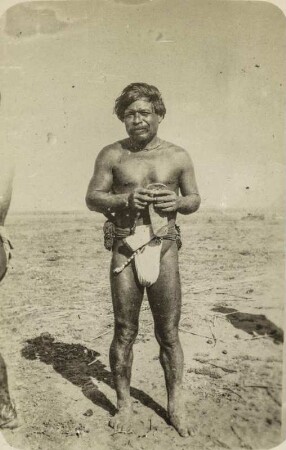 Männerportrait (Lateinamerika-Aufenthalte 1928/1942 – Album Indigene Bevölkerung)