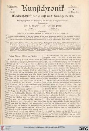 Heft 10 (16. Dezember 1886)