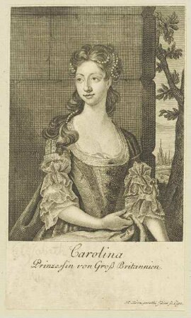 Bildnis der Carolina, Prinzessin von Groß-Britannien