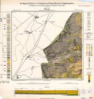 [4702] Elmpt, Geologische Karte von Preußen und benachbarten Bundesstaaten