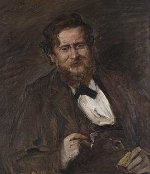Portrait des Malers Fritz Rumpf