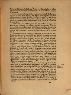 Arrest De La Cour De Parlement : Extrait Des Registres Du Parlement. Du 6 Août 1762.