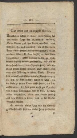 Das neun und zwanzigste Kapitel