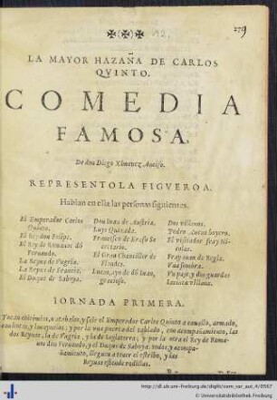 La mayor Hazaña de Carlos V.