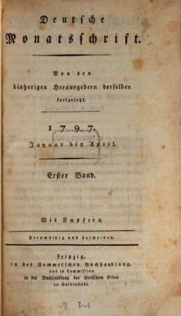 Deutsche Monatsschrift. 1797,1