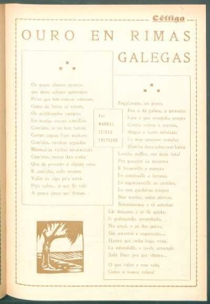 Ouro en rimas galegas