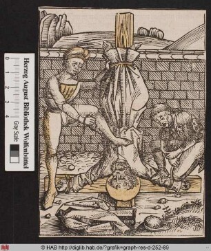 Creutzigung Petri des Apostels.