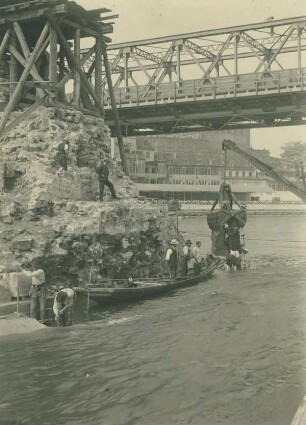 Friedrich-August-Brücke Dresden, Deutschland, 1907-1908