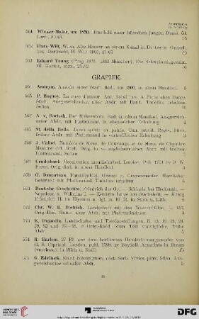 Graphik (Nr. 564-625)