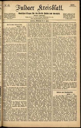 Ausgabe vom Mittwoch, den 06. Juni 1877.