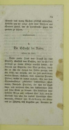 4. Die Schlacht bei Narva