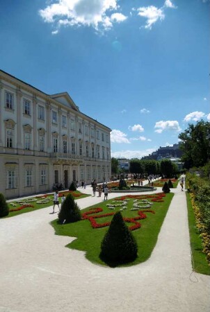 Salzburg: Schloß Mirabell und Mirabellgarten